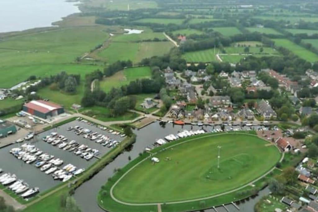 Statige Boerderijwoning Met Vrij Uitzicht En Tuin Villa Hoogzand Exteriör bild