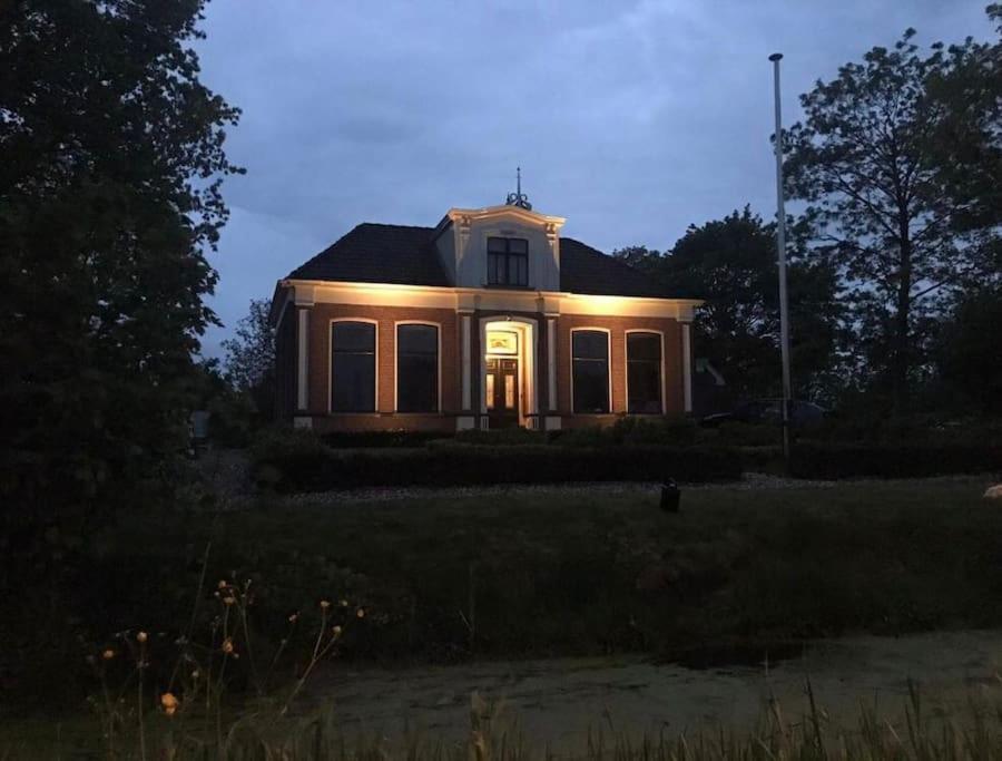 Statige Boerderijwoning Met Vrij Uitzicht En Tuin Villa Hoogzand Exteriör bild